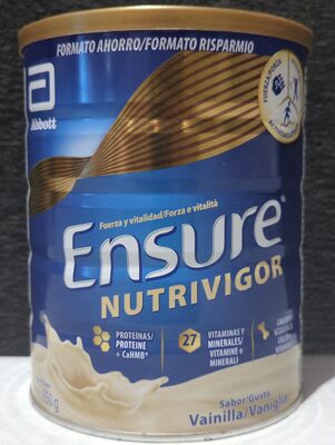Foto de Ensure nutrivigor vainilla
