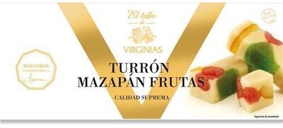 Foto de Turrón mazapán frutas