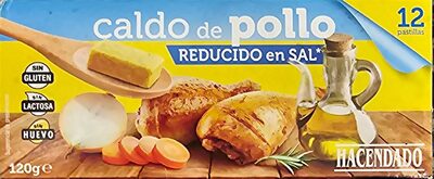 Foto de Caldo de pollo reducido en sal