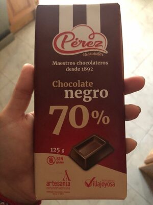Foto de Chocolate negro 70%