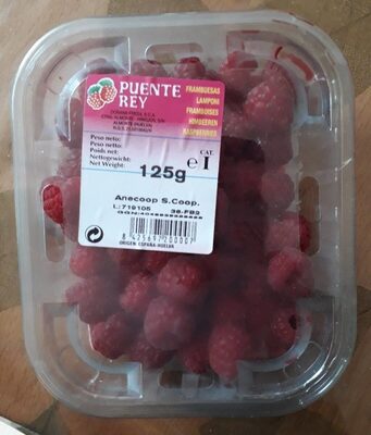 Foto de Fresh Raspberries 125G 1 / 8 1KG / Box