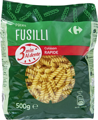 Foto de Fusilli cuisson rapide 3mn Al dente