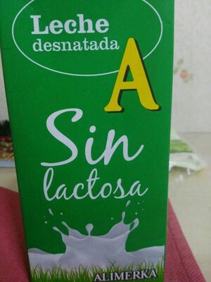 Foto de Leche desnatada sin lactosa