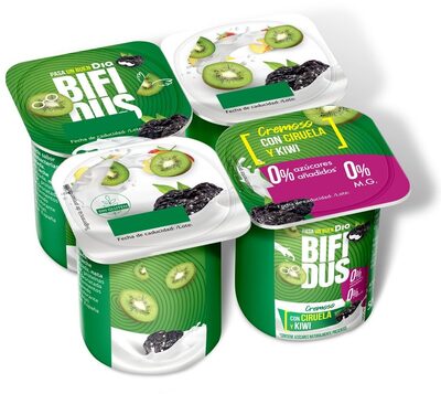 Foto de Bifidus cremoso con ciruela y kiwi