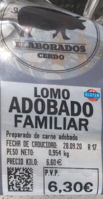 Foto de Lomo de cerdo adobado
