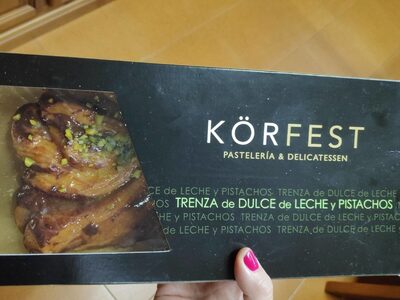 Foto de Trenza de dulce de leche y pistachos