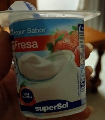 Foto de Yogur sabor fresa