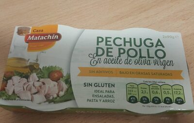 Foto de Pechuga de pollo en aceite de oliva