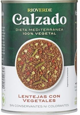 Foto de Lentejas con vegetales