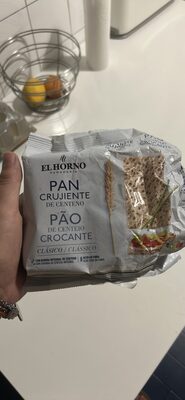 Foto de Pan crujiente de centeno con semillas de sésamo