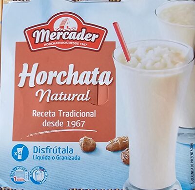 Foto de Horchata natural granizada sin gluten