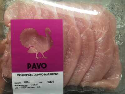 Foto de Escalopines de pavo marinados