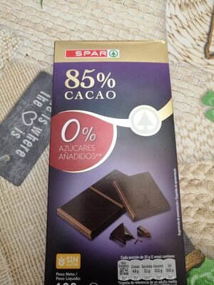 Foto de Chocolate 85% cacao spar
