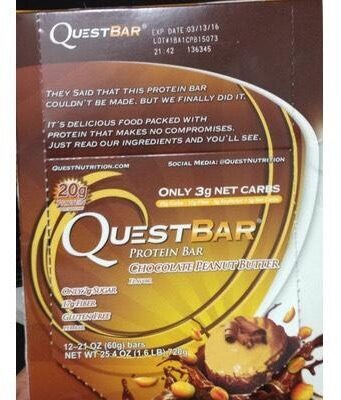 Foto de Chocolate peanut butter protein bar, chocolate peanut butter
