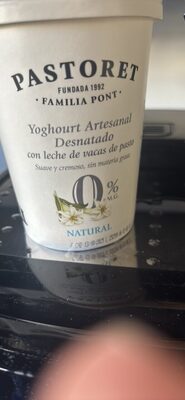 Foto de Yogur artesanal natural desnatado