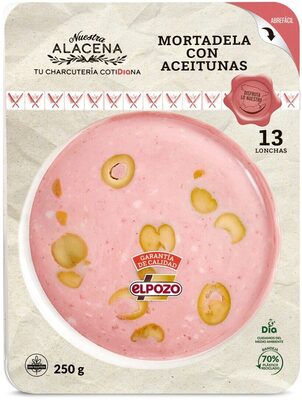 Foto de Mortadela con aceitunas