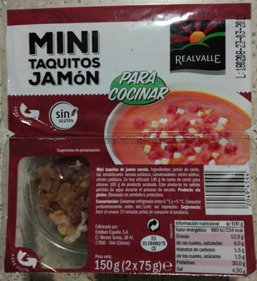 Foto de Mini taquitos jamón