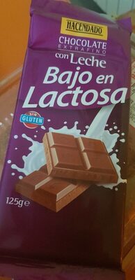 Foto de Chocolate con leche bajo en lactosa