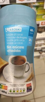 Foto de Soluble al cacao sin azúcares añadidos