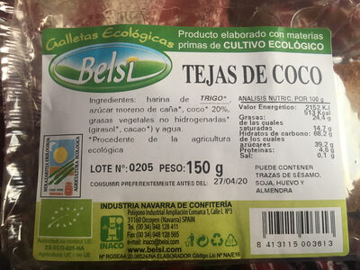 Foto de Tejas de coco