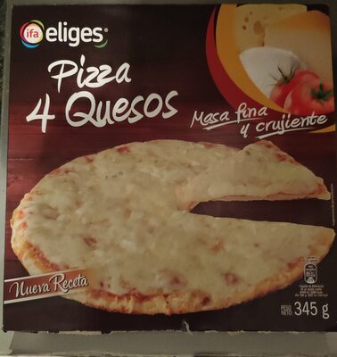 Foto de Pizza 4 quesos