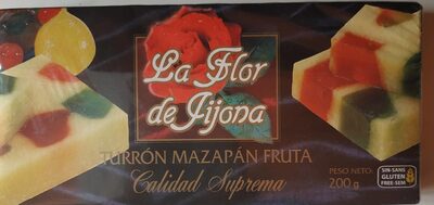Foto de Turrón mazapán fruta