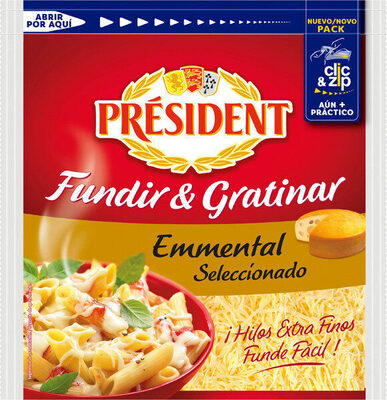 Foto de Queso rallado emmental para fundir y gratinar