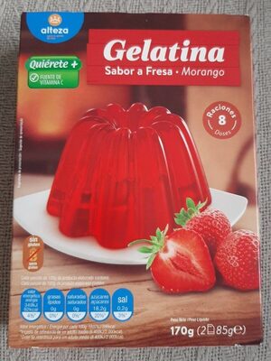 Foto de Gelatina Sabor a Fresa Morango