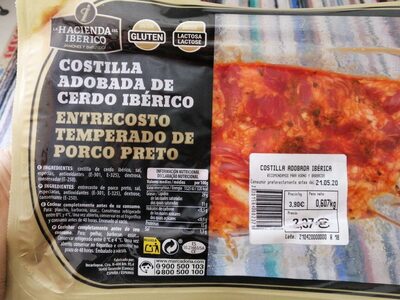 Foto de Costilla adobada de cerdo ibérico