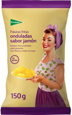 Foto de Patatas fritas onduladas sabor jamón