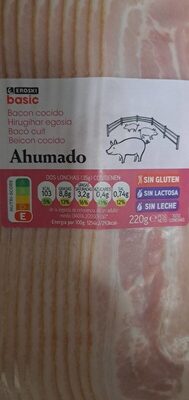 Foto de Bacon cocido ahumado