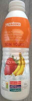 Foto de Bon yourt fresa plátano