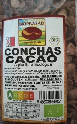 Foto de Conchas cacao