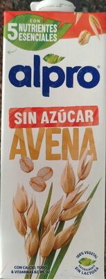 Foto de Alpro avena sin azúcar