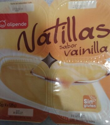Foto de Natillas sabor vainilla