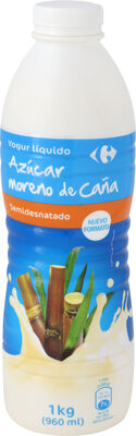 Foto de Yogur Liquido Natural Con Azucar De Caña