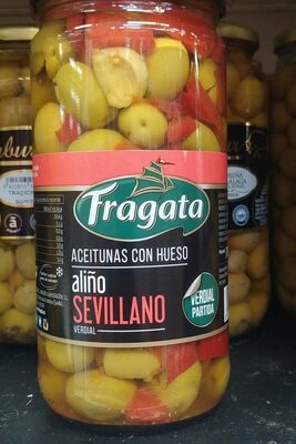 Foto de Aceitunas con hueso aliño sevilla o