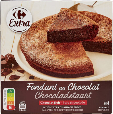 Foto de Fondant au chocolat chocolat noir