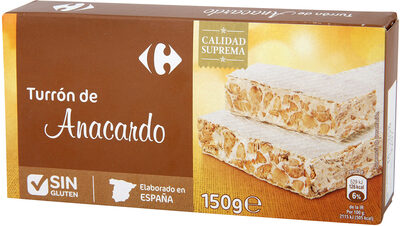 Foto de Turrón imperial anacardo