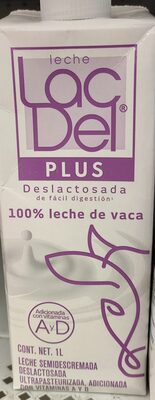Foto de Leche Deslactosada de fácil digestión