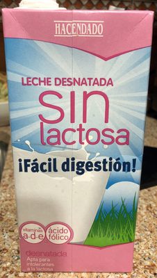 Foto de Leche desnatada sin lactosa