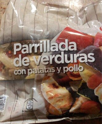 Foto de Parrilada de Verduras con patatas y pollo