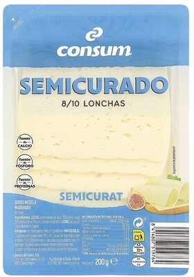 Foto de Queso mezcla semi lonchas