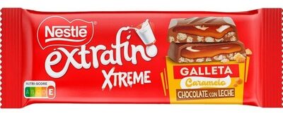 Foto de Extra fino xtreme galleta caramelo chocolate con leche