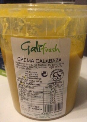 Foto de Crema calabaza