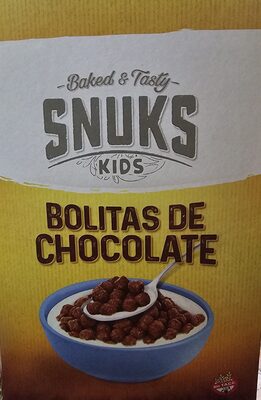 Foto de Snuks bolitas de chocolate
