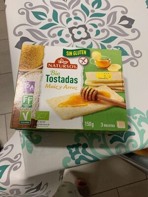 Foto de Bio tostadas maiz y arroz