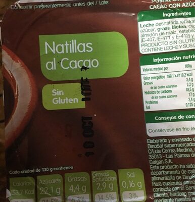 Foto de Natillas cacao