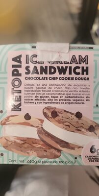 Foto de Sándwich chocolate chip Cookie