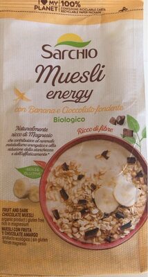 Foto de Muesli energy con banana e cioccolato fondente